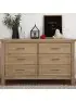 Emory Farmhouse Double Dresser - Driftwood
