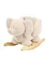 Rocking Elephant Teddy - Ecru