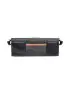 Parent Console with 4 Insulated Cup Holders - Black