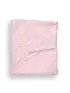 Double Layer Feathered Faux Fur Blanket - Pink