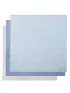 Muslin Swaddle 3 Pack - Blue