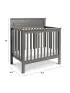 Autumn Mini Crib - Slate