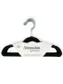 15 Pack Baby Hangers - Black