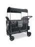 W4 ELITE Quad Stroller - Charcoal Gray