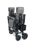 W4 ELITE Quad Stroller - Charcoal Gray