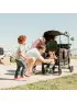 W4 ELITE Quad Stroller - Charcoal Gray