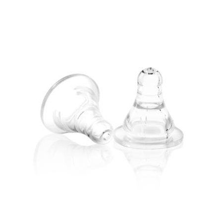 2 Pack Narrow Neck Medium Flow Teats 452