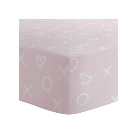 Flannel Contour Pad Sheet with Slits Pink XOXO S347-634