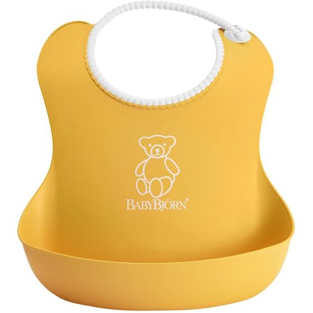 BabyBjorn Baby Bib - Powder Yellow