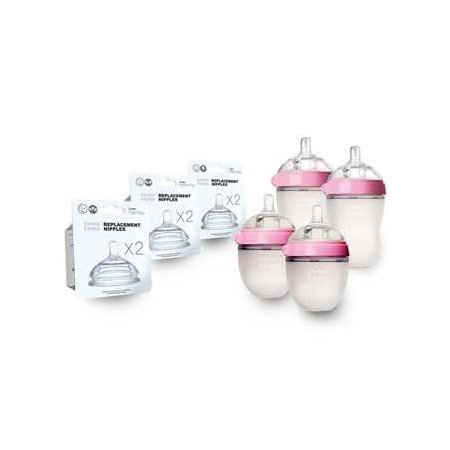 Baby Bottle Bundle Pink