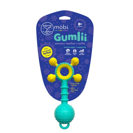 Gumlii Sensory Teether/Rattle