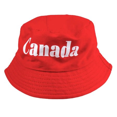 CTG - Canada Bucket Hat-Red, Kid Size, age 5-7 62325 062823623255 TJSKIDS.COM