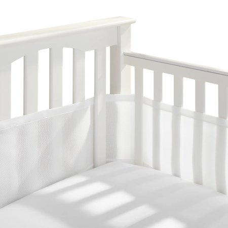 Breathablebaby Mesh Crib Liner - White