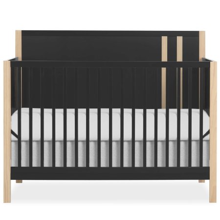 Dream On Me Soho 5 in 1 Convertible Crib - Matte Black