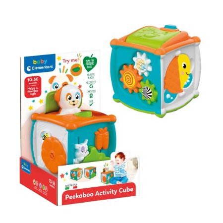 Peek-a-boo Activity Cube