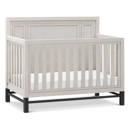 Monogram by Namesake Newbern 4-in-1 Convertible Crib - White Dirftwood