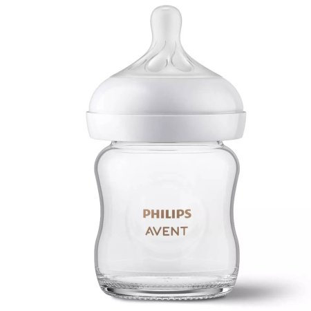 Philips Avent Natural Glass Baby Bottle 4oz
