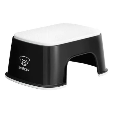 Babybjorn Step Stool - Black/White 061256US 810047570813