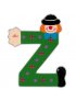 Clown Wooden Letter - Z