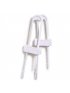Cabinet Slide Lock 2 Pack - White