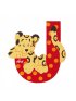 Animal Wooden Letter - J