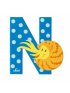 Animal Wooden Letter - N