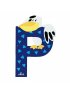 Animal Wooden Letter - P