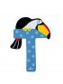 Animal Wooden Letter - T
