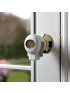 Door Knob Lock 2 Pack - Clear