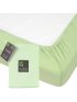 Organic Jersey Fitted Crib Sheet - Green