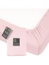 Organic Jersey Fitted Crib Sheet - Light Pink
