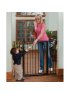 Extra Tall/Wide Auto Close Gateway - Black-G1201