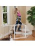 Auto Close Configure Gate - White