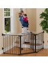 Auto Close Configure Gate - Black