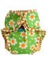 Reusable Swimsuit Diaper Green Daisy