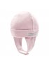 Baby Cap with Ear Flaps - Pink 