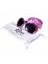 Kids Retro Wrap Around Sunglasses - Pink Diva