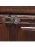Sliding Cabinet Lock 2 Pack - Brown
