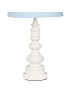 Spindle Lamp Base - White