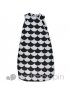 Woven Cotton Nap Bag - Charcoal Scallops 