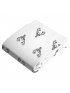 Flannel Pack N Play Sheet - Deer Black & White