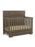 Foundry Convertible Crib - Brushed Pewter