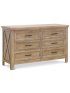 Emory Farmhouse Double Dresser - Driftwood