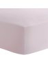 Flannel Mini Crib Sheet - Pink