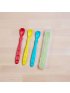 4 Pack Infant Spoons with Travel Case - Primary