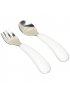 On the Go Fork & Spoon with Travel Case  -Teal