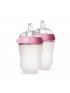 Baby Bottle - Pink -  8 oz 2 Pack