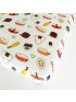 Luxe Fitted Crib Sheet - Sushi