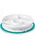 Stick n Stay Divided Plate - Teal