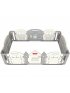 Castle II Playpen - Downy Grey
